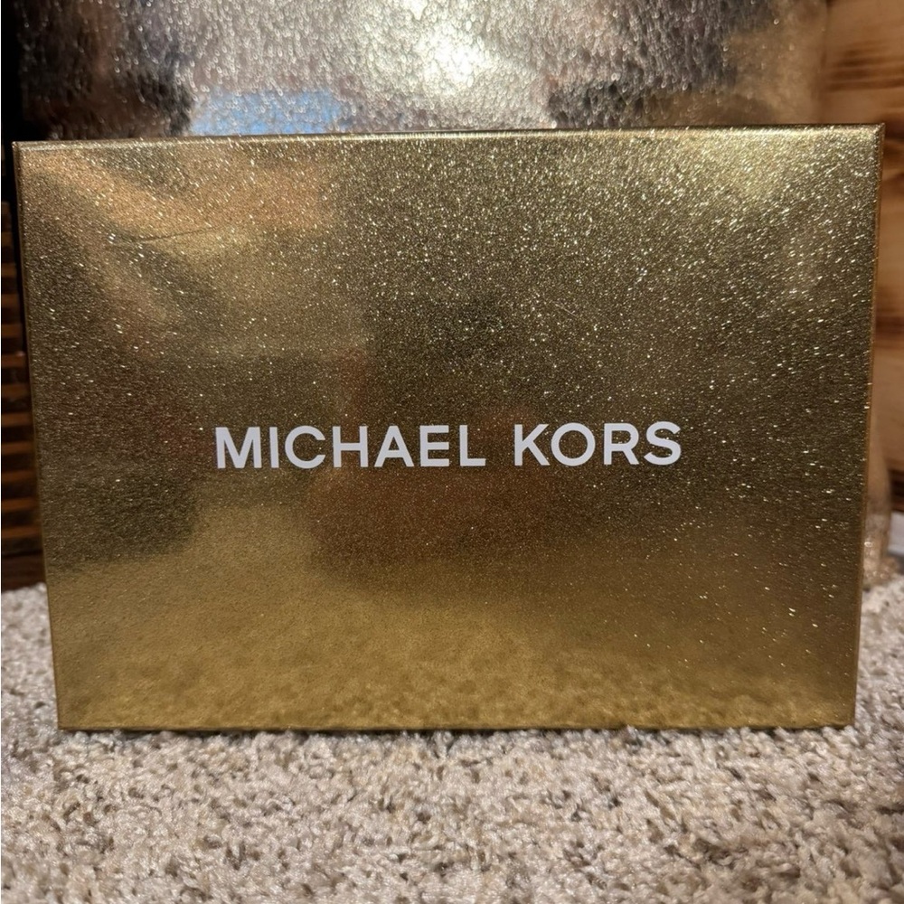 Michael Kors Gold and Pink Belt Bag